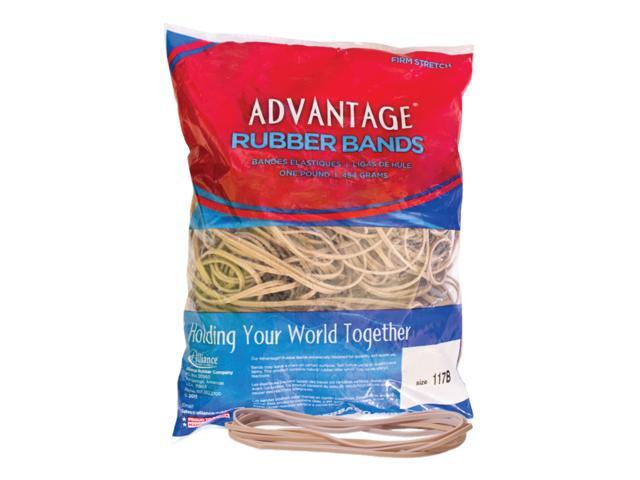 AllianceÂ® Rubber AdvantageÂ® Rubber Bands, 7' x 1/8', Natural Crepe, Bag Of 200