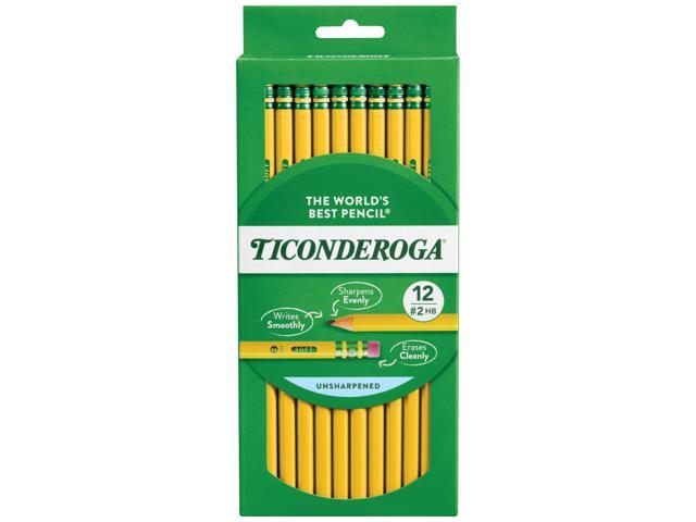 Ticonderoga® Pencil, #2 Lead, Soft, Pack of 12