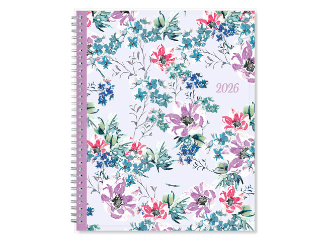 2026 Blue Sky Weekly/Monthly Planner, 8-1/2' x 11', Laila, January To December, 137273