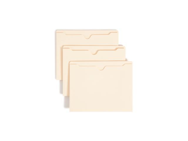 Smead Expanding Reinforced Top-Tab File Jackets, 2' Expansion, Letter Size, Manila, Box Of 50 (75560)