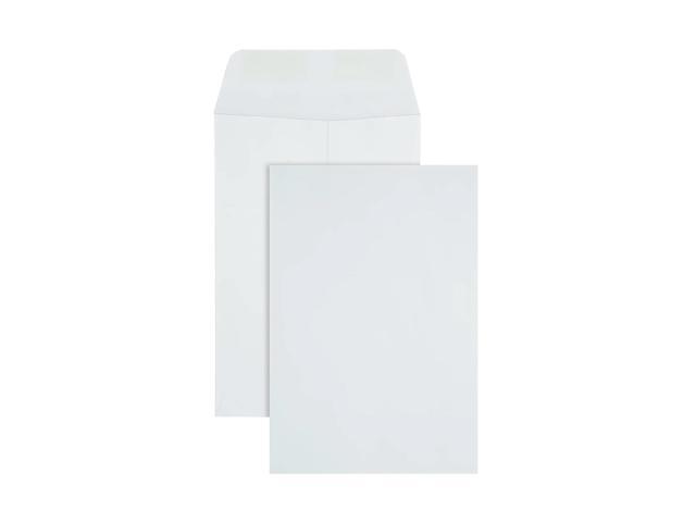 Office Depot Large Format Open-End White Envelopes, 6 1/2in. x 9 1/2in., Box Of 500, 77625