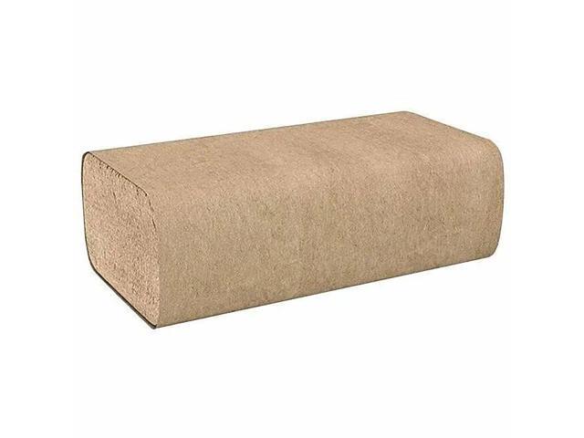 Cascades PRO Multifold 1-Ply Paper Towel, 9' x 9.45', Natural, 16 Per Box