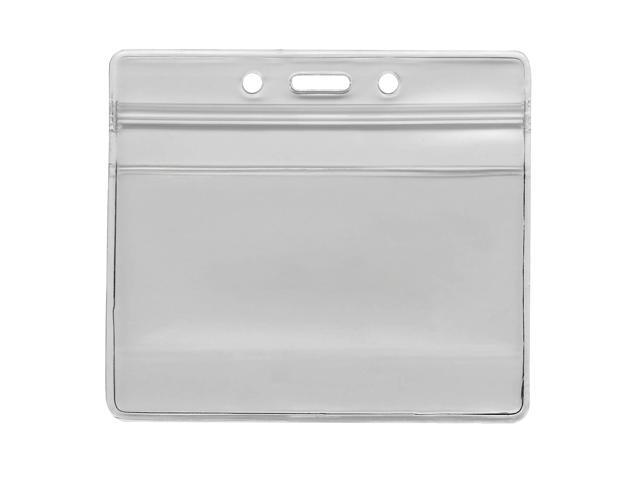 Advantus® Re-sealable Badge Holder, Horizontal, 3-3/4' x 4-2/16', 50/PK