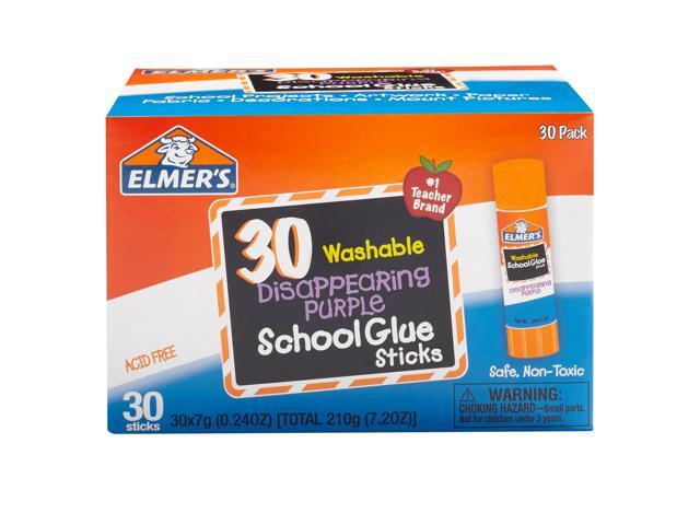 Elmer's® Glue Stick Classroom Pack, Purple, Box Of 30