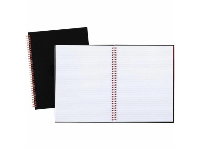 Mead Black n' Red Business Notebook, Hardcover, Twin Wire (K67030)