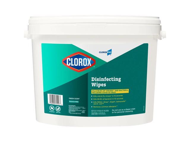 CloroxPro Clorox Disinfecting Wipes, Fresh Scent, Pack Of 700 Wipes