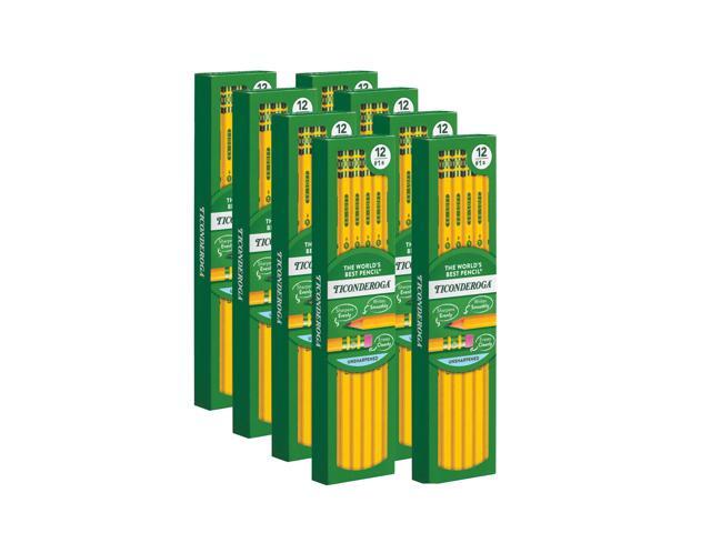 TiconderogaÂ® Woodcase Pencils, #2 Lead, Soft, Pack of 96