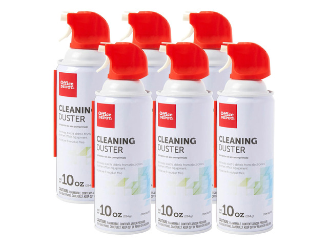 Office Depot Cleaning Duster, 10 Oz., Pack Of 6, UDS-10MS-P6