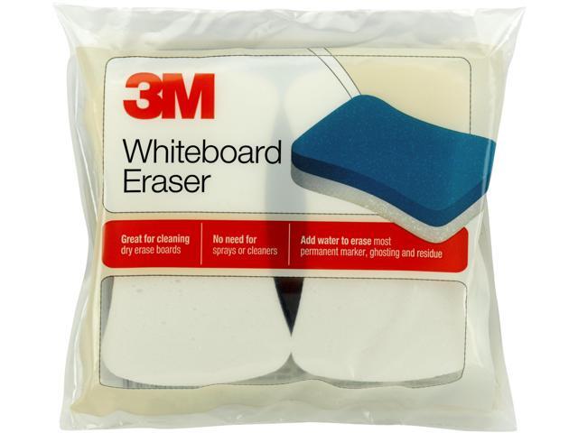 3M Whiteboard Erasers, 3' x 5', Pack Of 2 Erasers