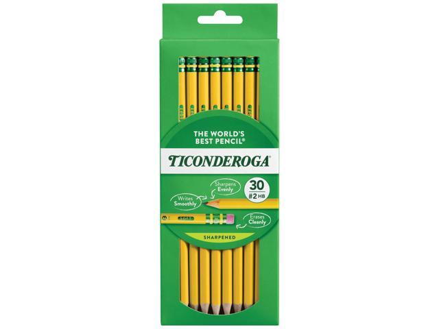 Pre-Sharpened Pencil, #2, Yellow Barrel, 30/Pack - DIX13830