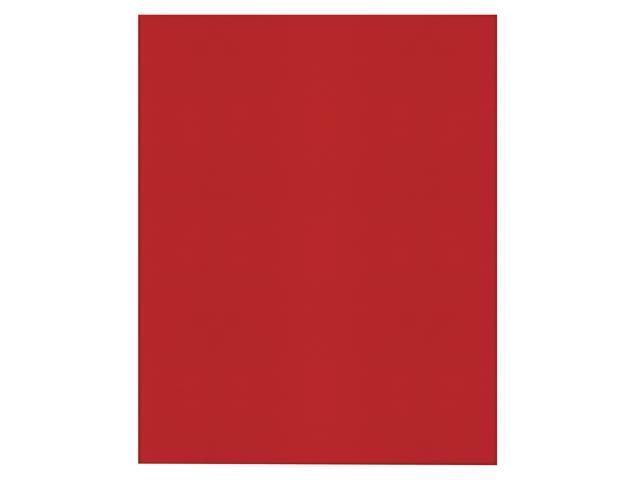Office Depot® Brand 2-Pocket Textured Paper Folders, Red, Pack Of 25