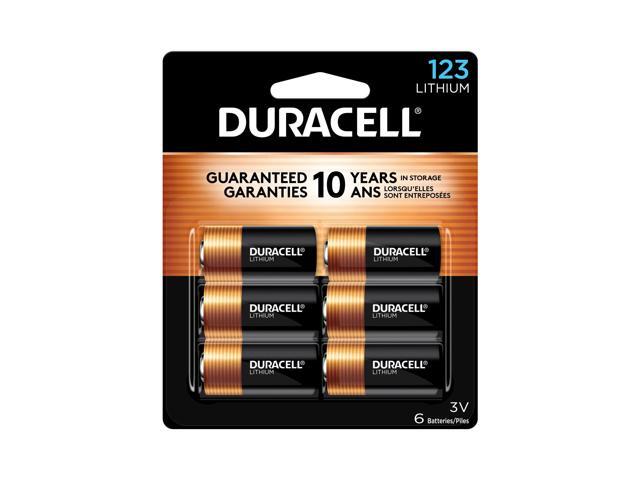 Duracell 123 3V High Power Lithium Batteries, Pack of 6