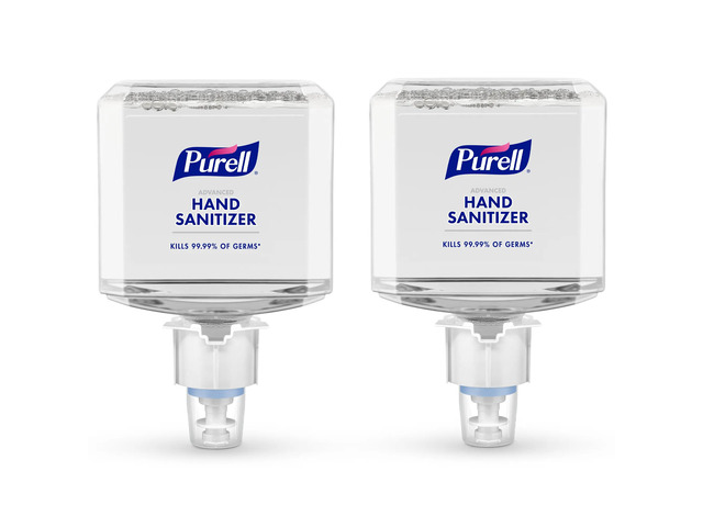PURELL Brand Advanced Foam Hand Sanitizer ES6 Refill, Clean Scent, 40.6 OZ, Pack Of 2