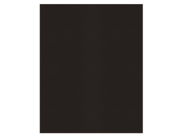 Office Depot Brand 2-Pocket Paper Folders, Black, Pack of 25