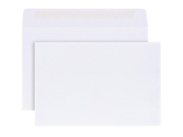 Office Depot Booklet Envelopes, 6in. x 9in., White, Box Of 100, 77326