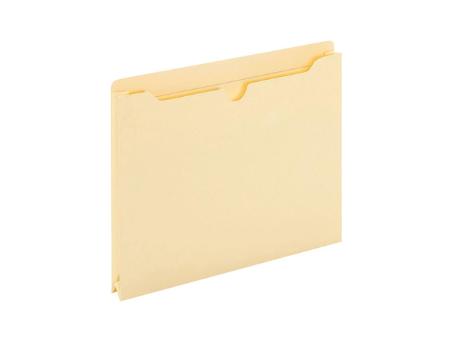Office Depot Manila File Jackets, 1in. Expansion, 8 1/2in. x 11in., Box of 50, OD24910
