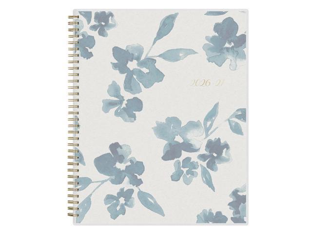 Planning Calendar BS Bakah Blue Frosted PP 8.5x11 AY2627