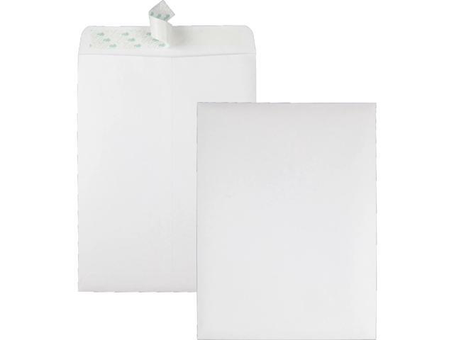 Quality Park® Redi-Strip Catalog Envelopes, 9' x 12', Self-Adhesive, White, Box Of 100