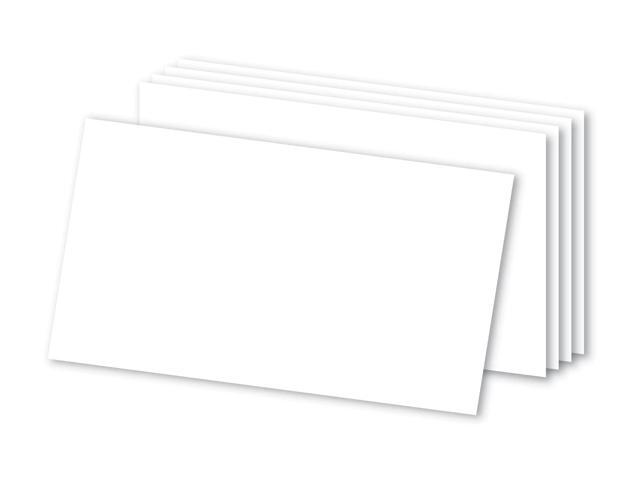 Office Depot® Brand Blank Index Cards, 3' x 5', White, Pack Of 100