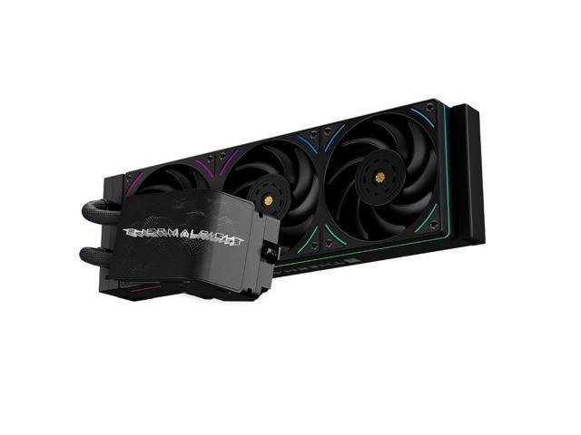 Thermalright Wonder Vision 360 UB ARGB Black CPU AIO Liquid Cooler - Rotatable 6.67'' Curved Screen 3D Effect, 2K Resolution, 2150RPM TL-UB36 Fans,...