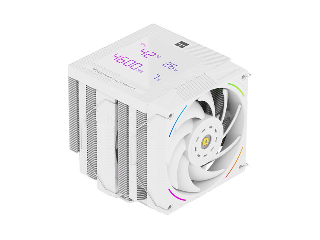 Thermalright Phantom Spirit 120 Digital SNOW CPU Air Cooler, 7 Heat Pipes, Dual TL-K12 2150RPM PWM ARGB Fans, Digital Top Cover, 160mm Dual Tower,...