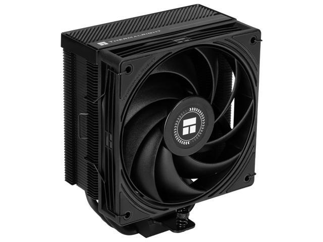 Thermalright Assassin X120-A Dark All-Black CPU Air Cooler, 4 Heat Pipes, High-Airflow 120mm PWM Fan, 2400RPM, 85.35CFM, for AMD AM5/AM4, Intel.