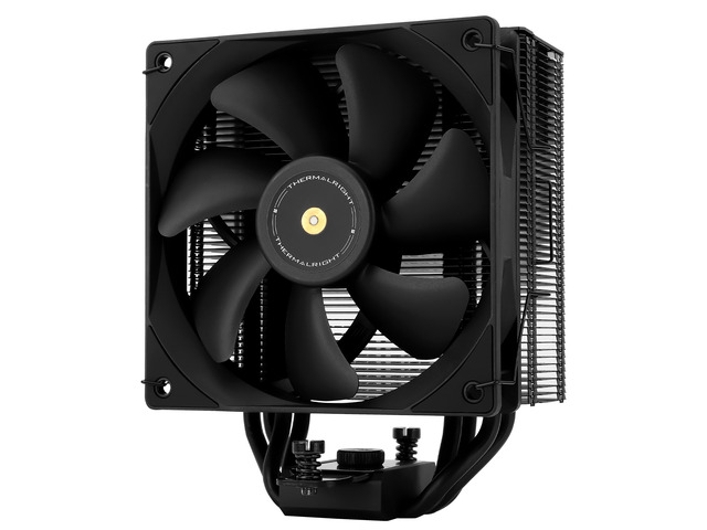 Thermalright Assassin Spirit 120 EVO Dark CPU Air Cooler,1850RPM Speed,4 Heat Pipes, 120mm PWM Quiet Fan CPU Cooler with S-FDB Bearing, for AMD AM4...
