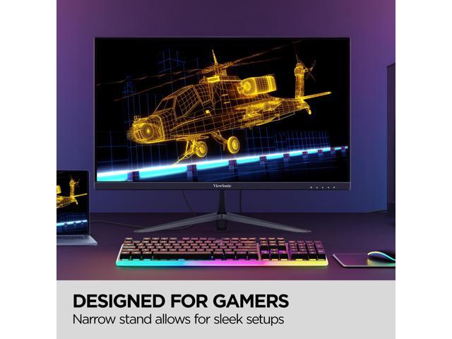 ViewSonic - VX2428A 24" IPS LCD FHD 180Hz Gaming Monitor (USB-C, HDMI1.4, DP) - Black - image 4