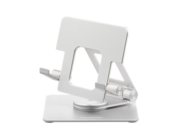 ViewSonic - LCD-STND-001 Portable Monitor Stand with 360 Swivel, Tilt and Height Adjustment - Aluminum - image 8