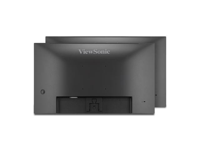 ViewSonic - VA2456A-MHD_H2 Dual Monitor Pack Head-Only 1080p IPS Frameless Monitors with 120Hz, VESA Mountable, HDMI, DP - Black - image 5