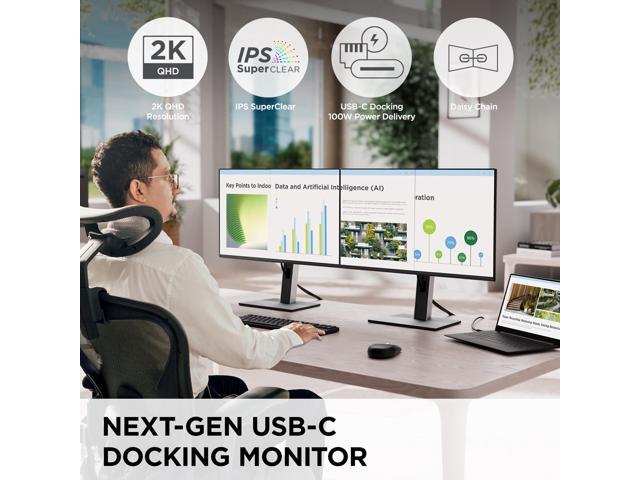 ViewSonic - VG2758-2K 27" IPS LED 100Hz Monitor (USB, HDMI) - Black - image 3
