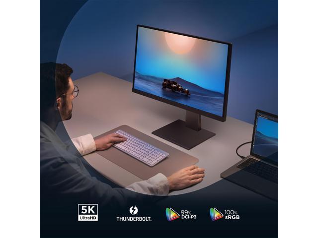 ViewSonic - VP2788-5K 27 IPS 5K UHD Mac- Ready Monitor (Thunderbolt4,USB HUB, HDMI, DP) - Black - image 3