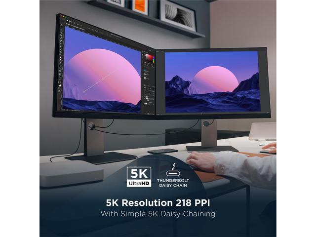 ViewSonic - VP2788-5K 27 IPS 5K UHD Mac- Ready Monitor (Thunderbolt4,USB HUB, HDMI, DP) - Black - image 4