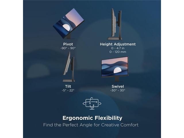 ViewSonic - VP2788-5K 27 IPS 5K UHD Mac- Ready Monitor (Thunderbolt4,USB HUB, HDMI, DP) - Black - image 6