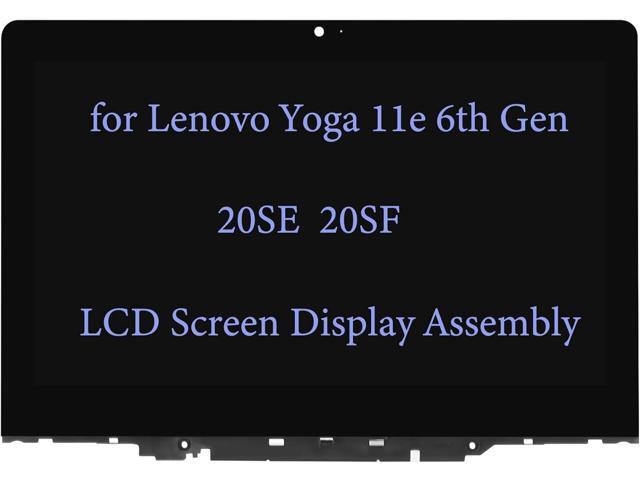 10 PCS 11.6' Screen Replacement HD Compatible with Lenovo 5M11B01074 Touch Screen Digitizer Assembly Bezel