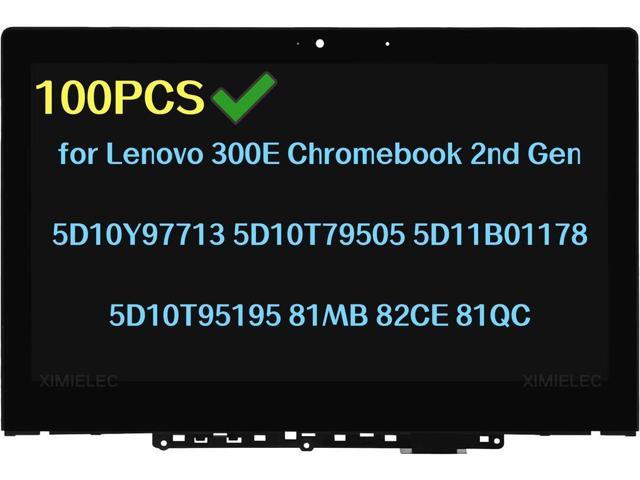10 PCS GBOLE 11.6' Screen Replacement Compatible with Lenovo WinBook 300e 2nd Gen LCD Display HD Touch Screen + Digitizer Assembly Bezel