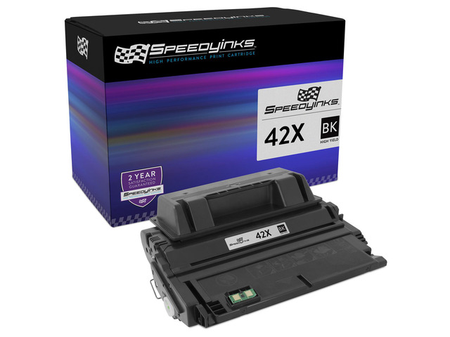 SPEEDYINKS Compatible Toner Cartridge Replacement HP 42X High Yield (Black) for HP LaserJet / Multifunction printers 4250, 4250tn, 4350n, 4250dtn,...
