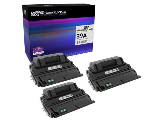 Speedy Inks Compatible Toner Cartridge Replacement for HP 39A Q1339A (Black, 3-Pack)