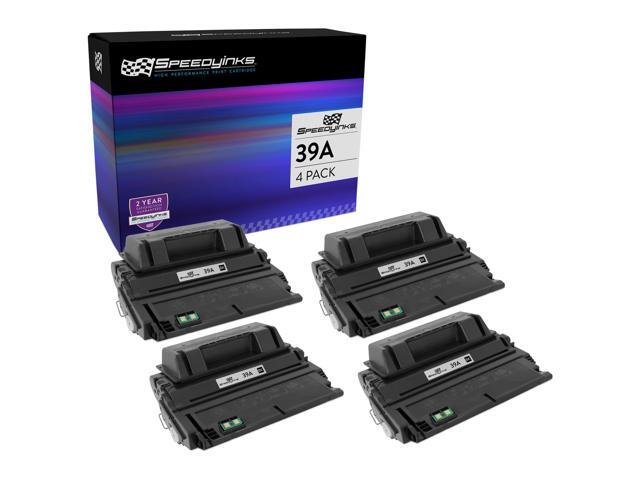 Speedy Inks Compatible Toner Cartridge Replacement for HP 39A Q1339A (Black, 4-Pack)
