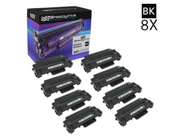 SPEEDYINKS Compatible Toner Replacement for Dell B-1260 (BK, 8-Pk)