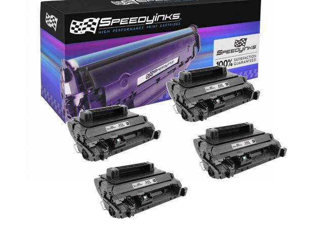 SPEEDYINKS Compatible Replacement for HP 64A Toner Cartridge CC364A Standard Yield (Black, 4-Pack) LaserJet P4014dn, P4014n, P4015dn, P4015n,...