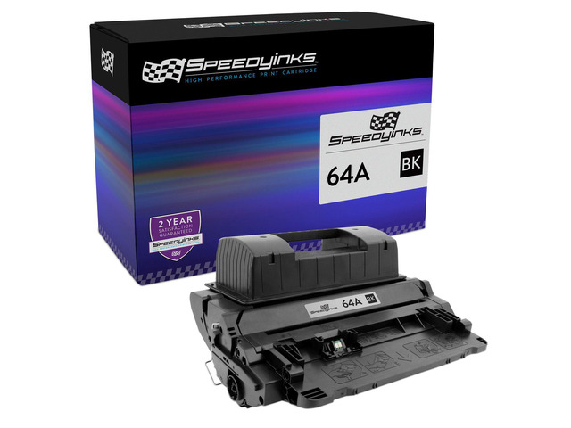 SPEEDYINKS Compatible Replacement for HP 64A Toner Cartridge CC364A Standard Yield (Black, Single) LaserJet P4014dn, P4014n, P4015dn, P4015n,...