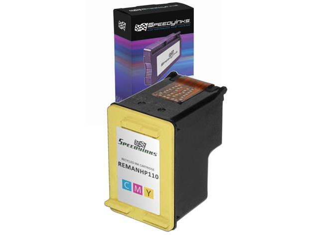 SPEEDYINKS Remanufactured Ink Cartridge Replacement for HP 110 (Tri Color) Compatible with PhotoSmart A310, A311, A314, A316, A320, A430, A432,.
