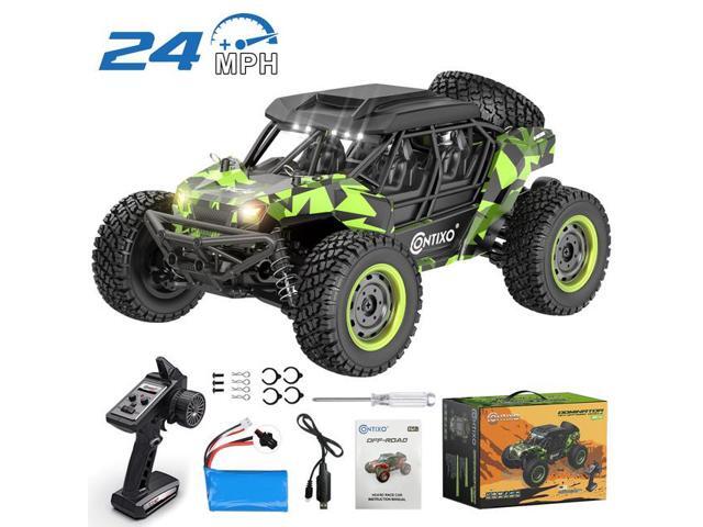 Contixo HC4 RC Remote Control Offroad 4WD UTV - 1:16 Scale- Green
