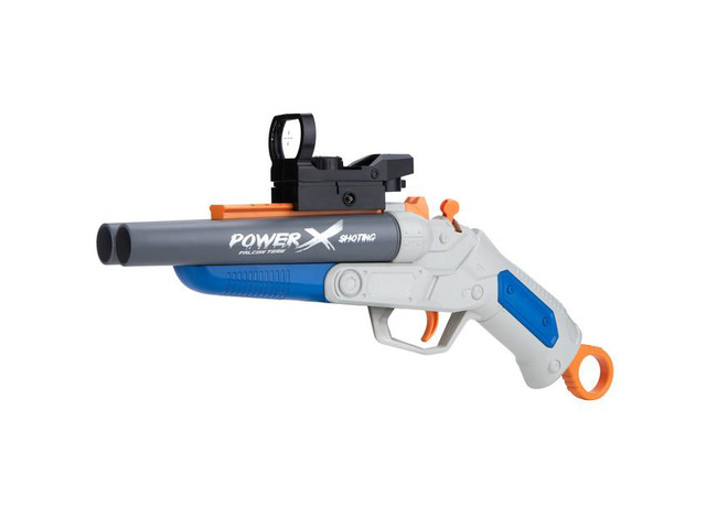 Contixo Double Barrel Foam Dart Blaster - Safe Outdoor Toy with Dual Shooting Modes and Shell Ejection Mechanism for Kids