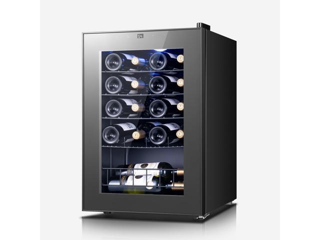 Yeego 20-Bottle Wine Cooler 3-18°C Precision & UV-Resistant Glass R600a Eco-Friendly + 38dB Quiet Built-in/Freestanding for Home/Office/Bar
