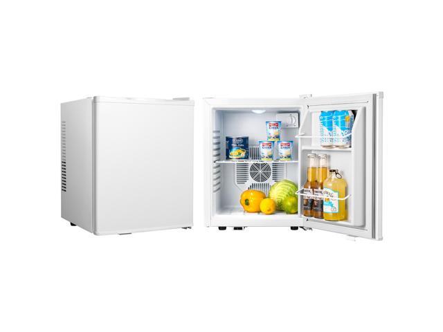 Yeego 26L Beverage Fridge Auto Lock & Power Outage Memory A3 Steel Body + White LED Lighting Slim 15-Inch Depth for Small Spaces