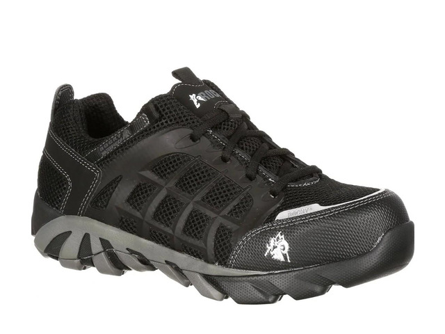 Rocky Trailblade FQ0006075 Men Black Waterproof Composite Toe Athletic Work Shoe (10.5 (Men's),Black)