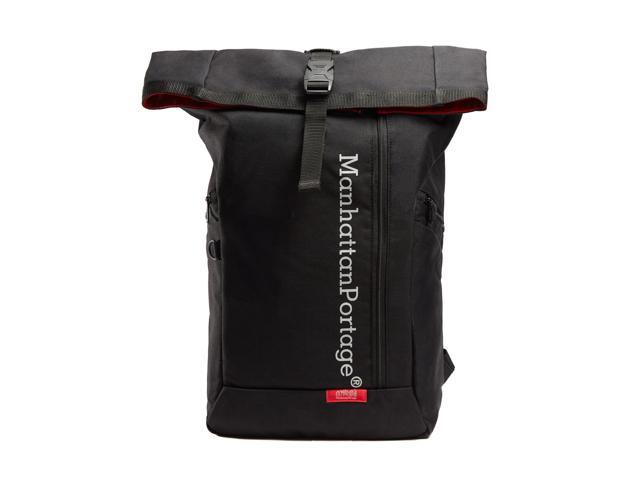 MANHATTAN PORTAGE REFLECTIVE PACE LAPTOP BACKPACK, 18 INCHES LAPTOP BACKPACK, 18-INCH LAPTOP BACKPACK WITH ADJUSTABLE STRAPS AND SPACIOUS...