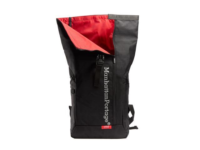 MANHATTAN PORTAGE REFLECTIVE PACE LAPTOP BACKPACK, 18 INCHES LAPTOP BACKPACK, 18-INCH LAPTOP BACKPACK WITH ADJUSTABLE STRAPS AND SPACIOUS...